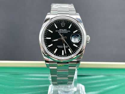 Rolex Datejust 36 126200 Black Index Oyster 2025