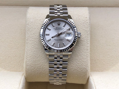 Rolex Lady-Datejust 279174 Silber Index Jubilee 2025