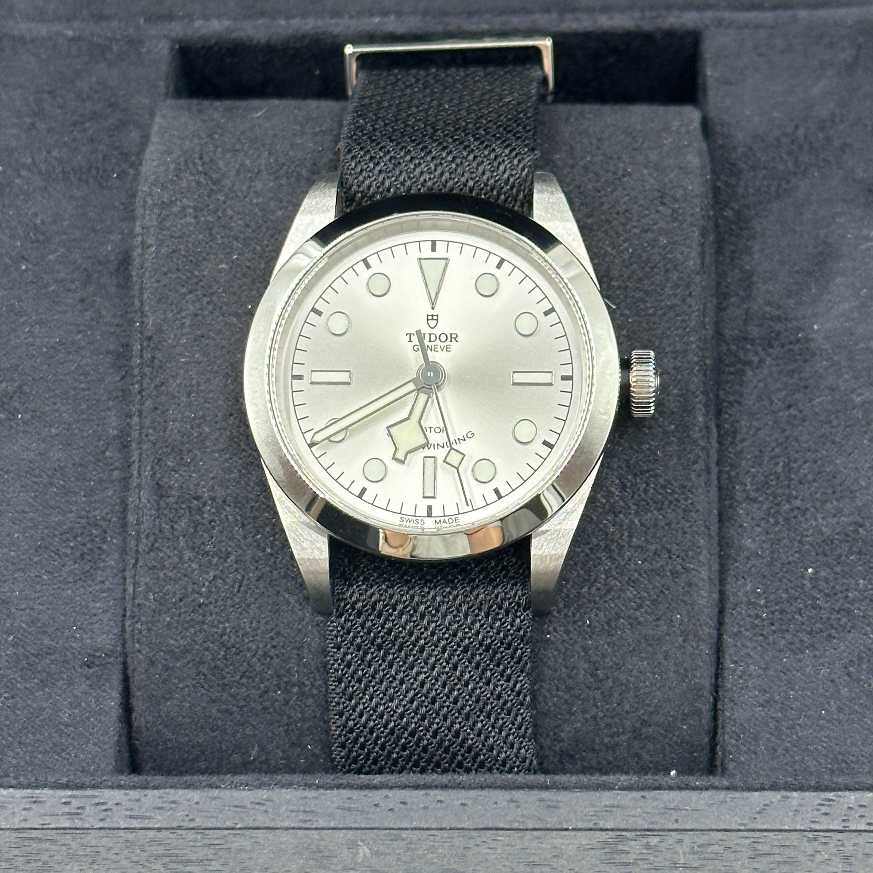 Tudor Black Bay 36 36mm 79500-0014 Silber gewebt 2023