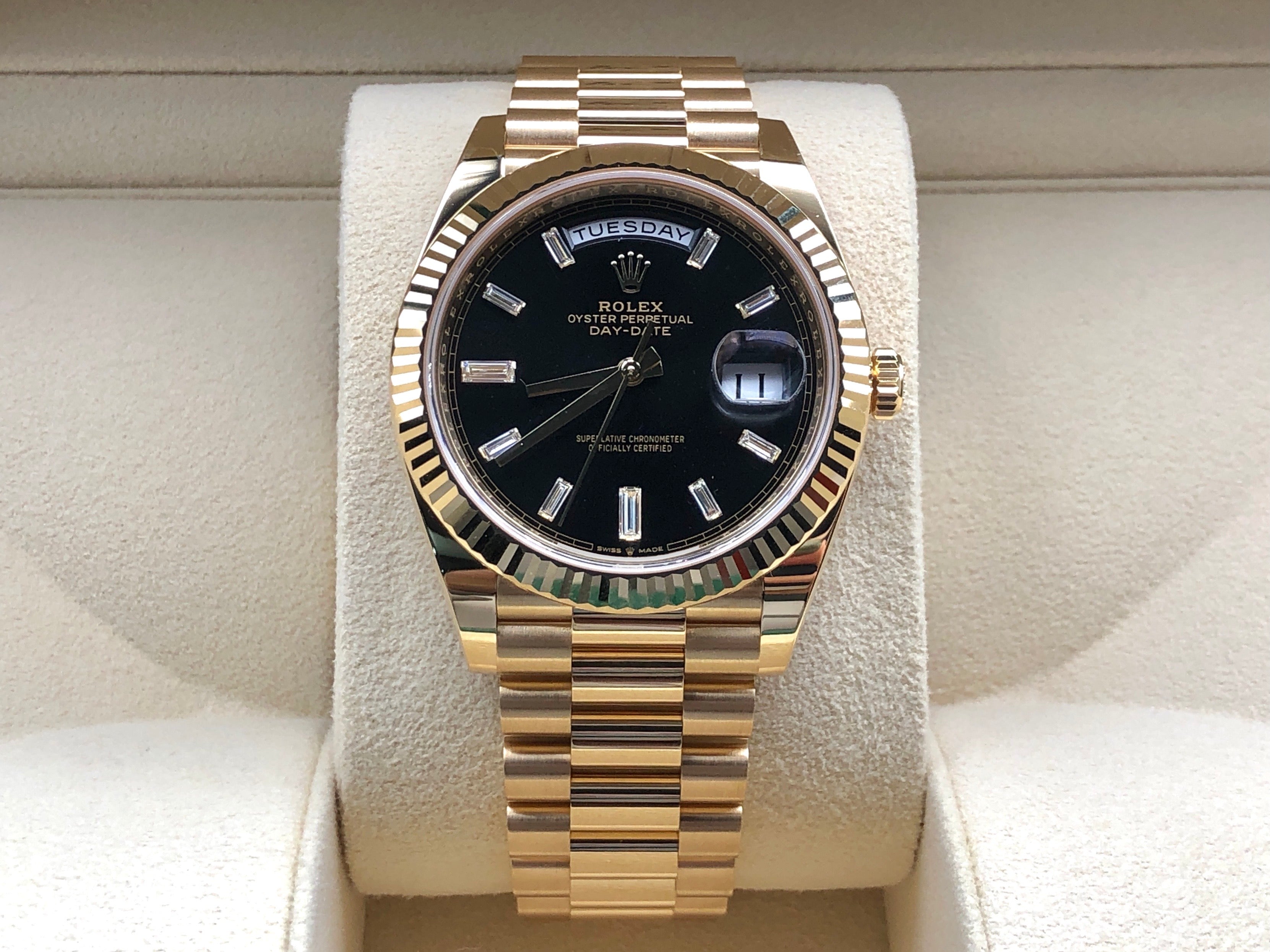 Rolex Day-Date 40 40 mm 228238A Schwarz 2020