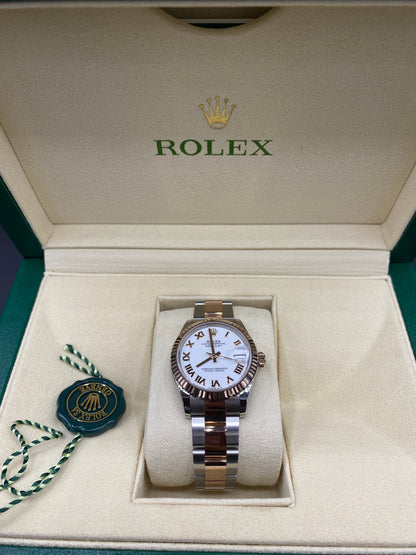 Rolex Datejust 31 278271 Weiße römische Auster 2025