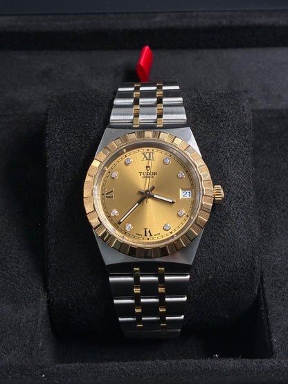 Tudor Royal Date 34 M28403-0006 Champagne Diamond 2026