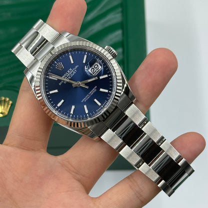 Rolex Datejust 36 126234 Blauer Index Oyster 2025
