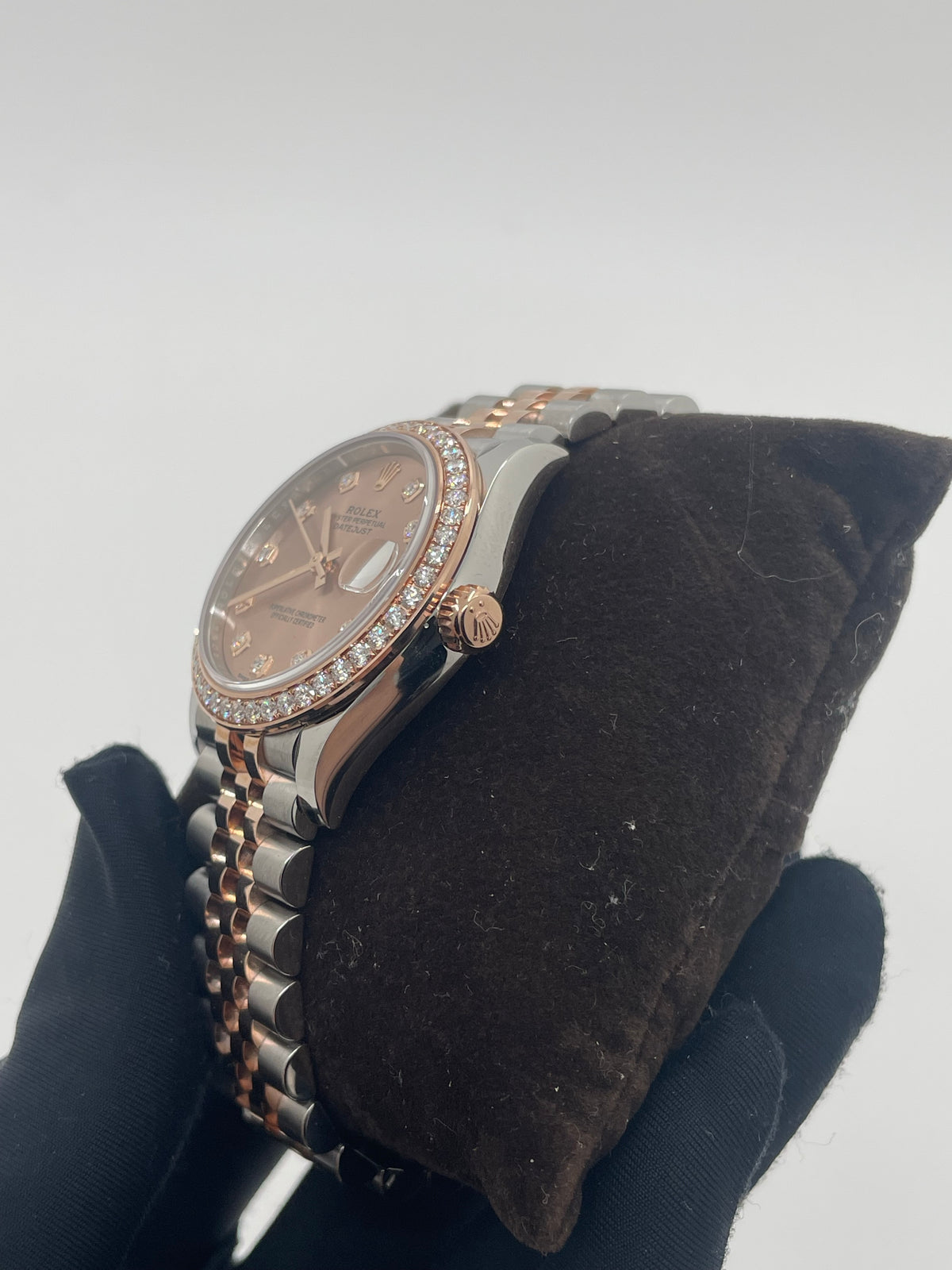 Rolex Datejust 31 278381RBR Pink Index Jubilee