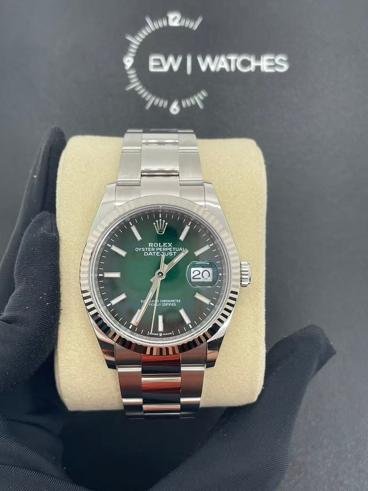 Rolex Datejust 36 126234 Ombré Green Oyster 2026