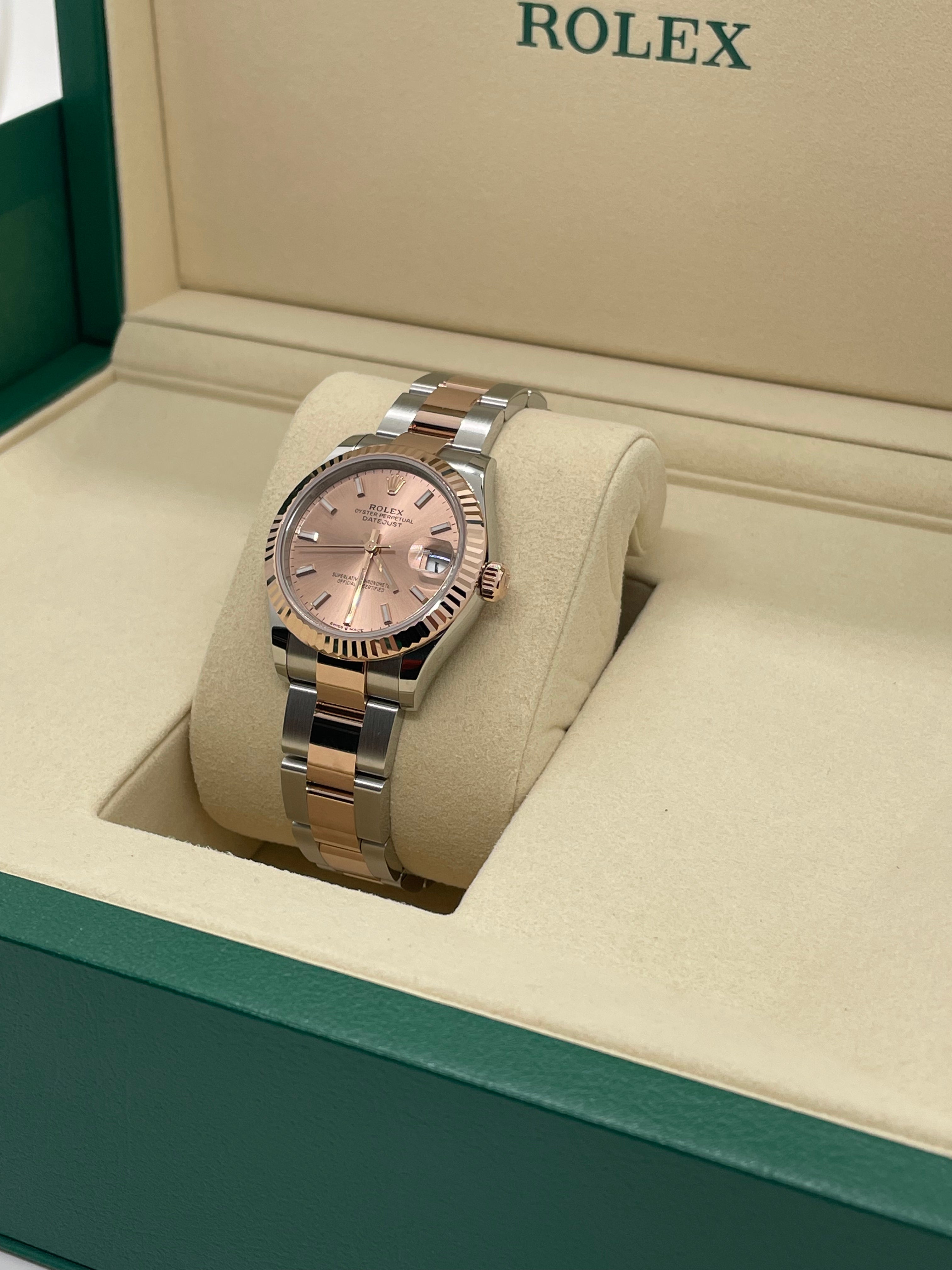 Rolex Datejust 31 278271 Pink Index Oyster 2025