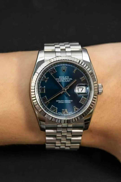 Rolex Datejust 36 116234 Blue Full set
