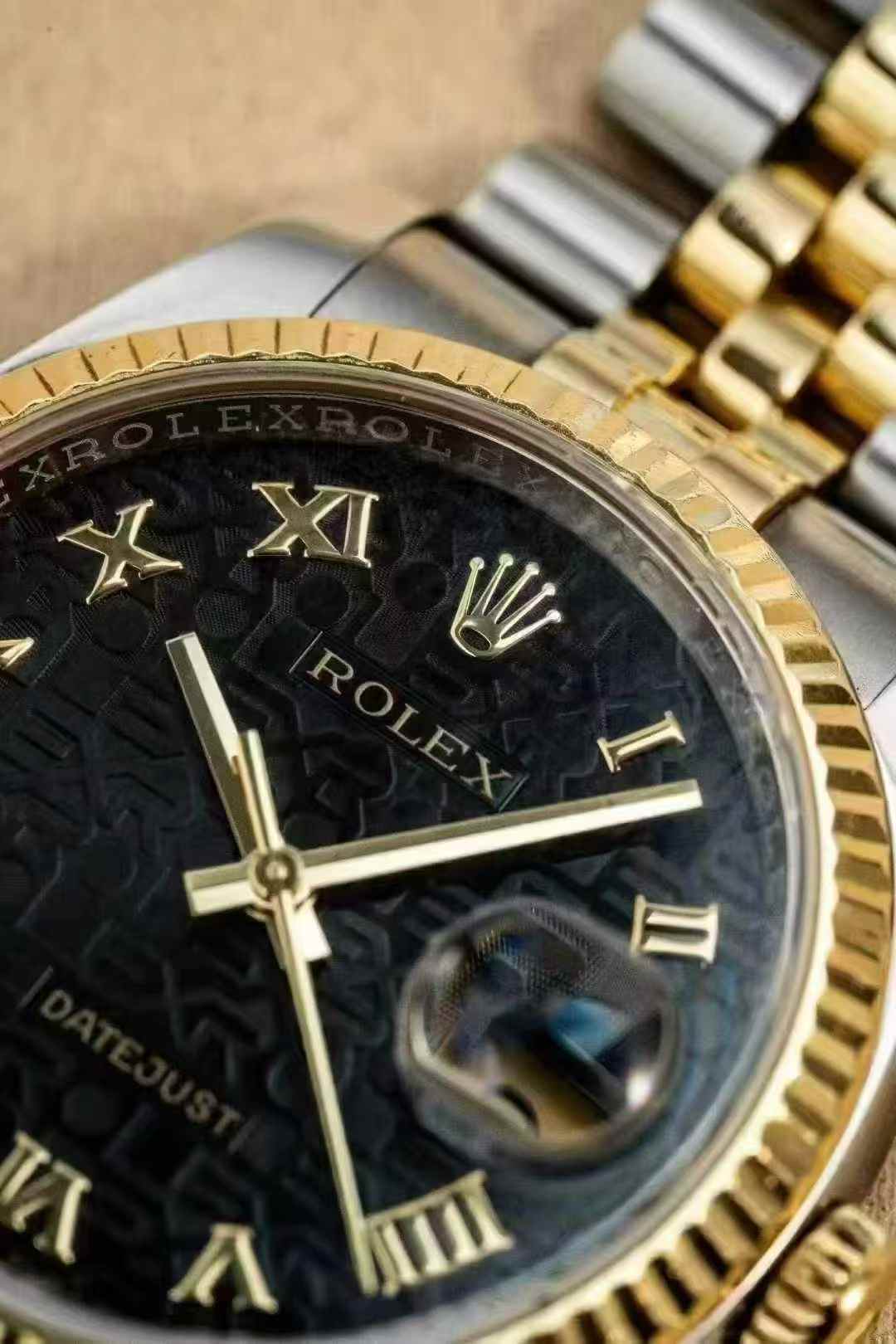 Rolex Datejust 36 116233 Black Naked