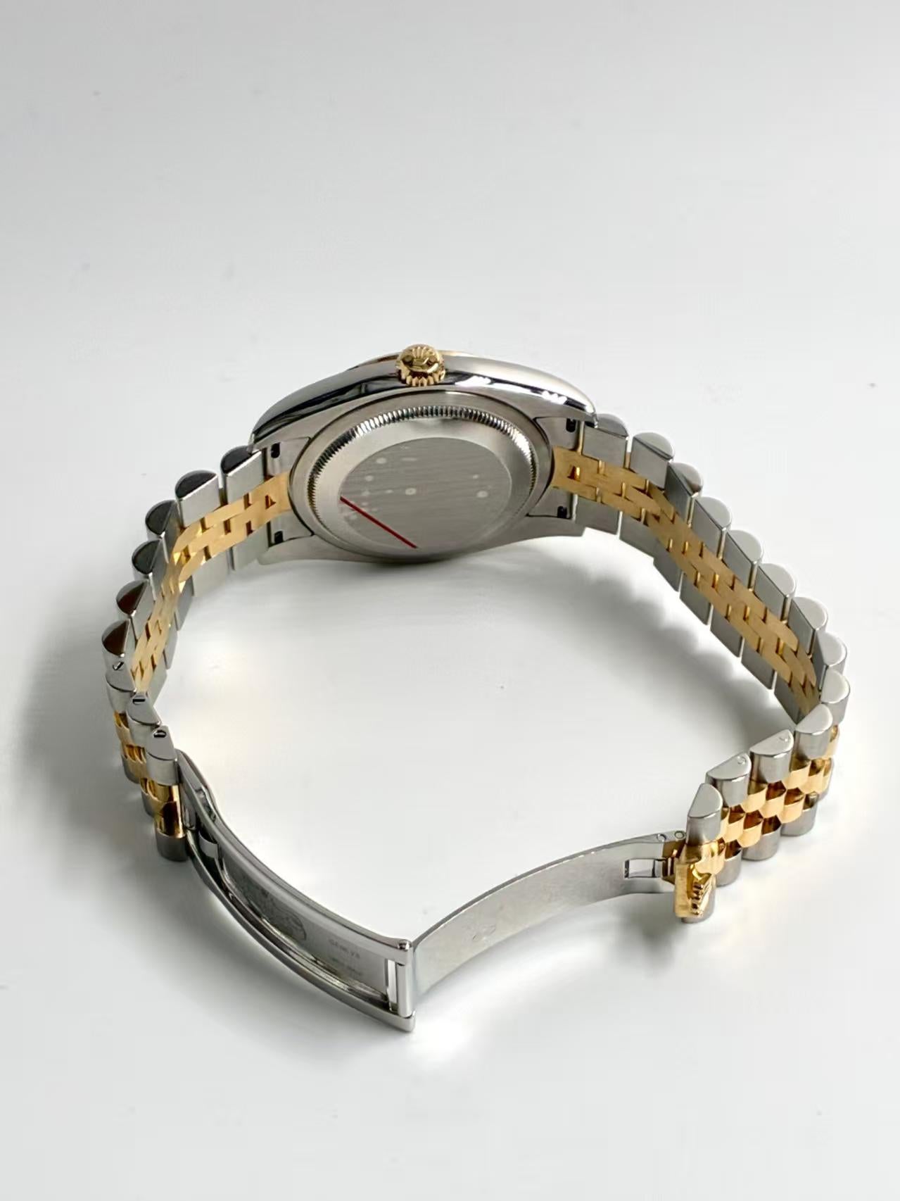 Rolex Datejust 36   116233G BLACK JUB  2009 full set