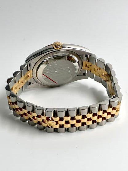 Rolex Datejust 36   116233G BLACK JUB  2009 full set