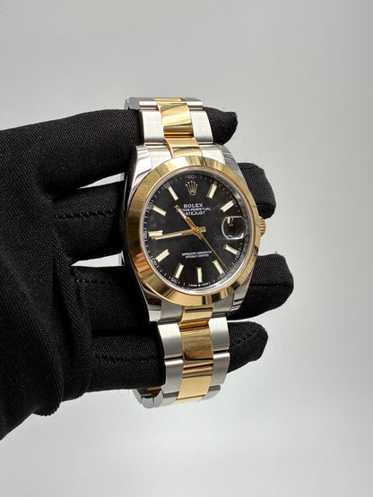 Rolex Datejust 41 126303 Black Index Oyster