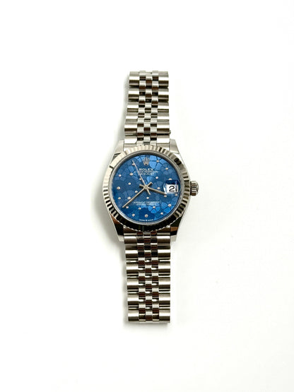Rolex Datejust 31 278274 Blaues Blumenjubiläum 2025