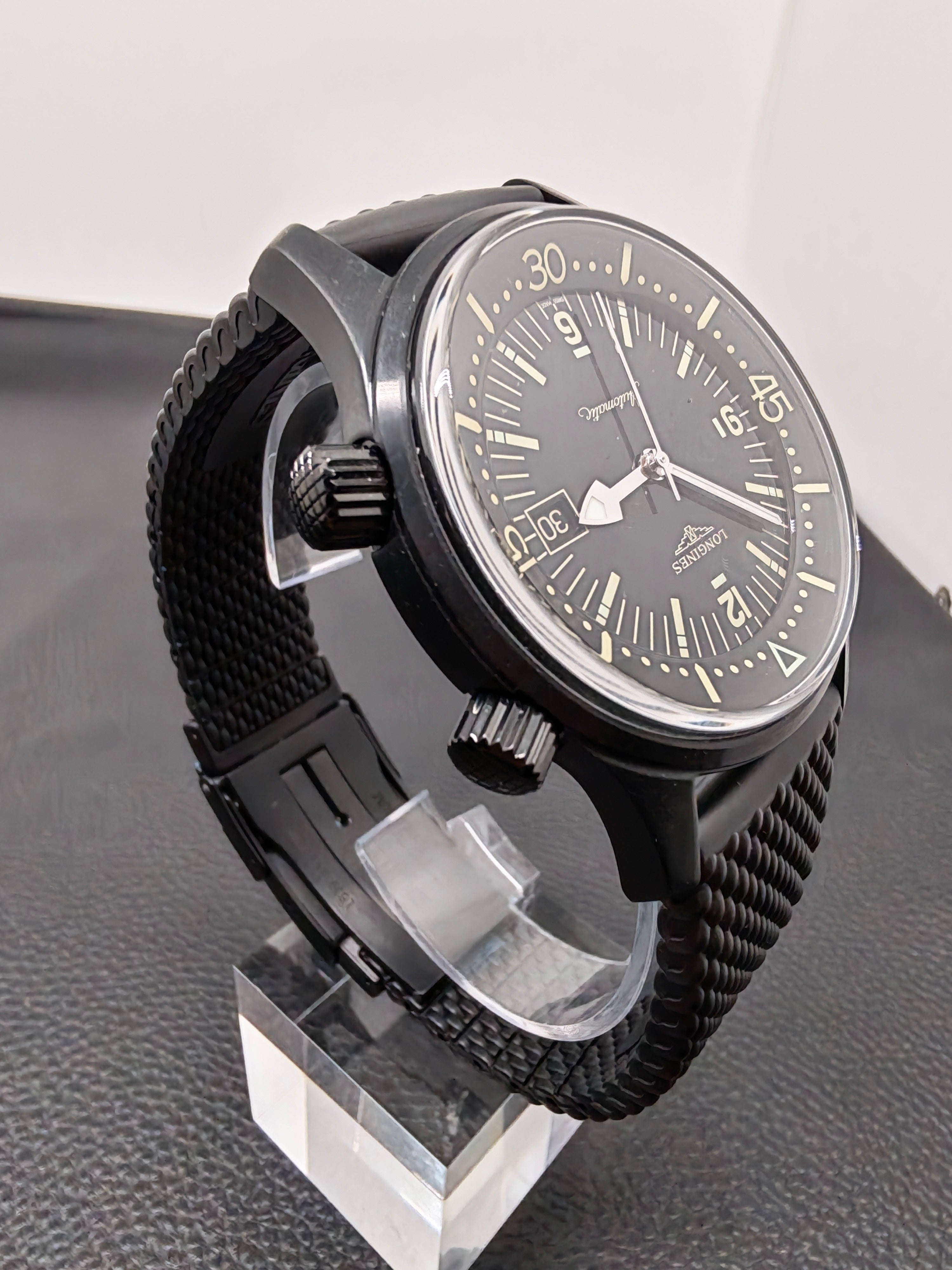 Longines 2026 Legend Diver Automatic Black Dial Men's Watch l3.774.2.50.9