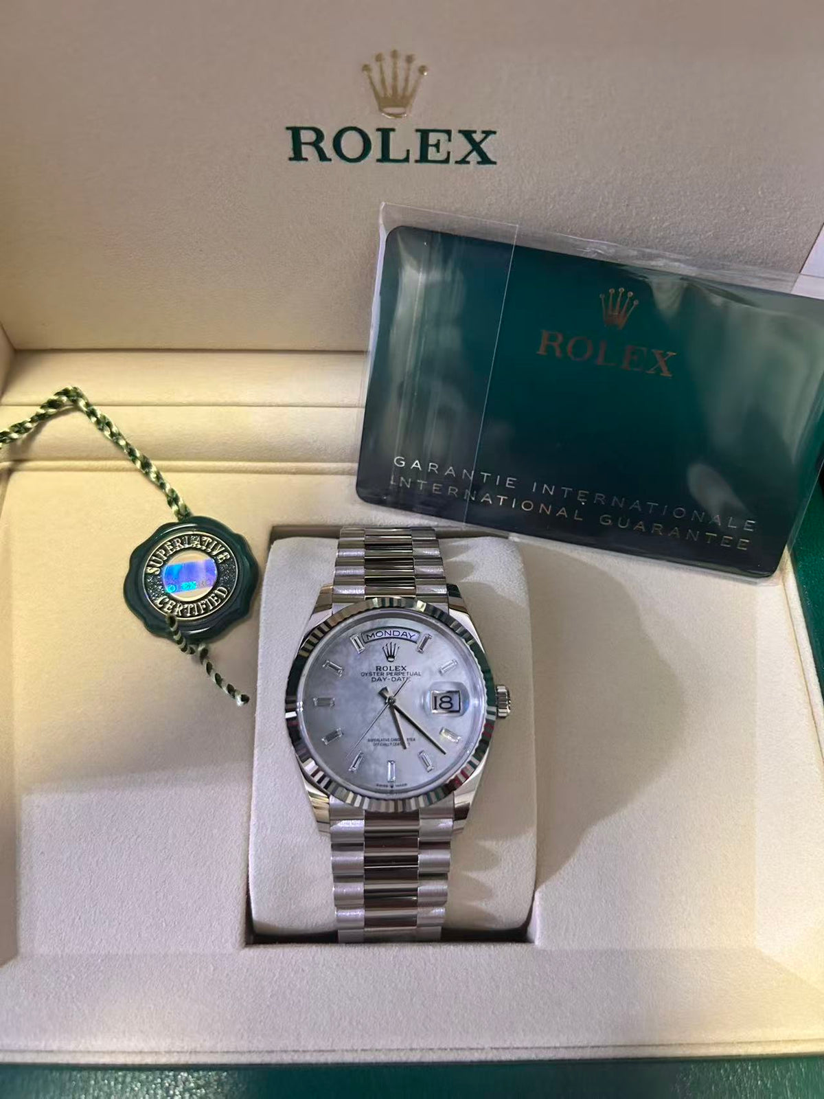 Rolex 128239A NG WHITE 2025