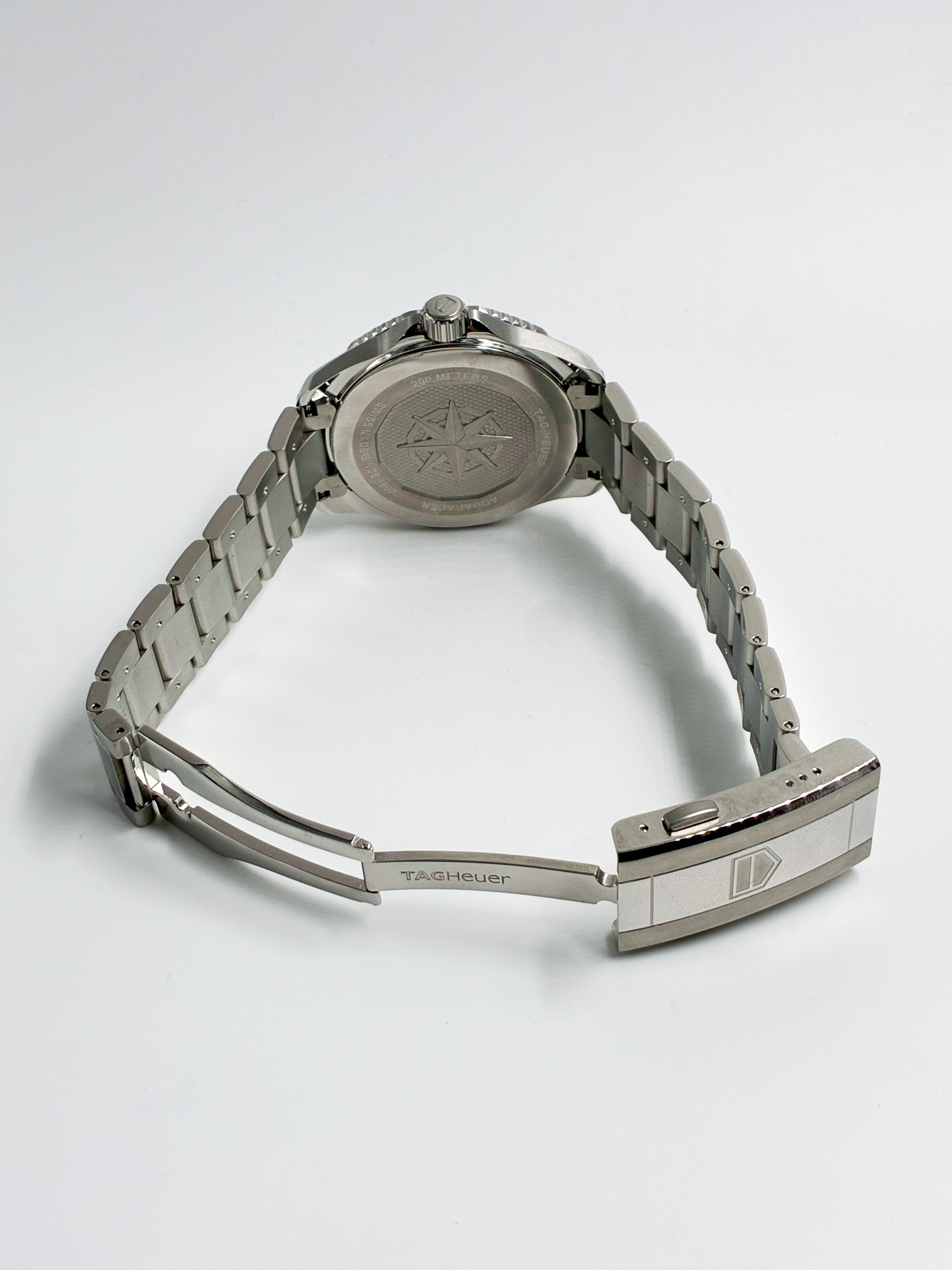 TAG Heuer WBP1113.BA0000 Aquaracer Professional 200 Solargraph 40 Stainless Steel