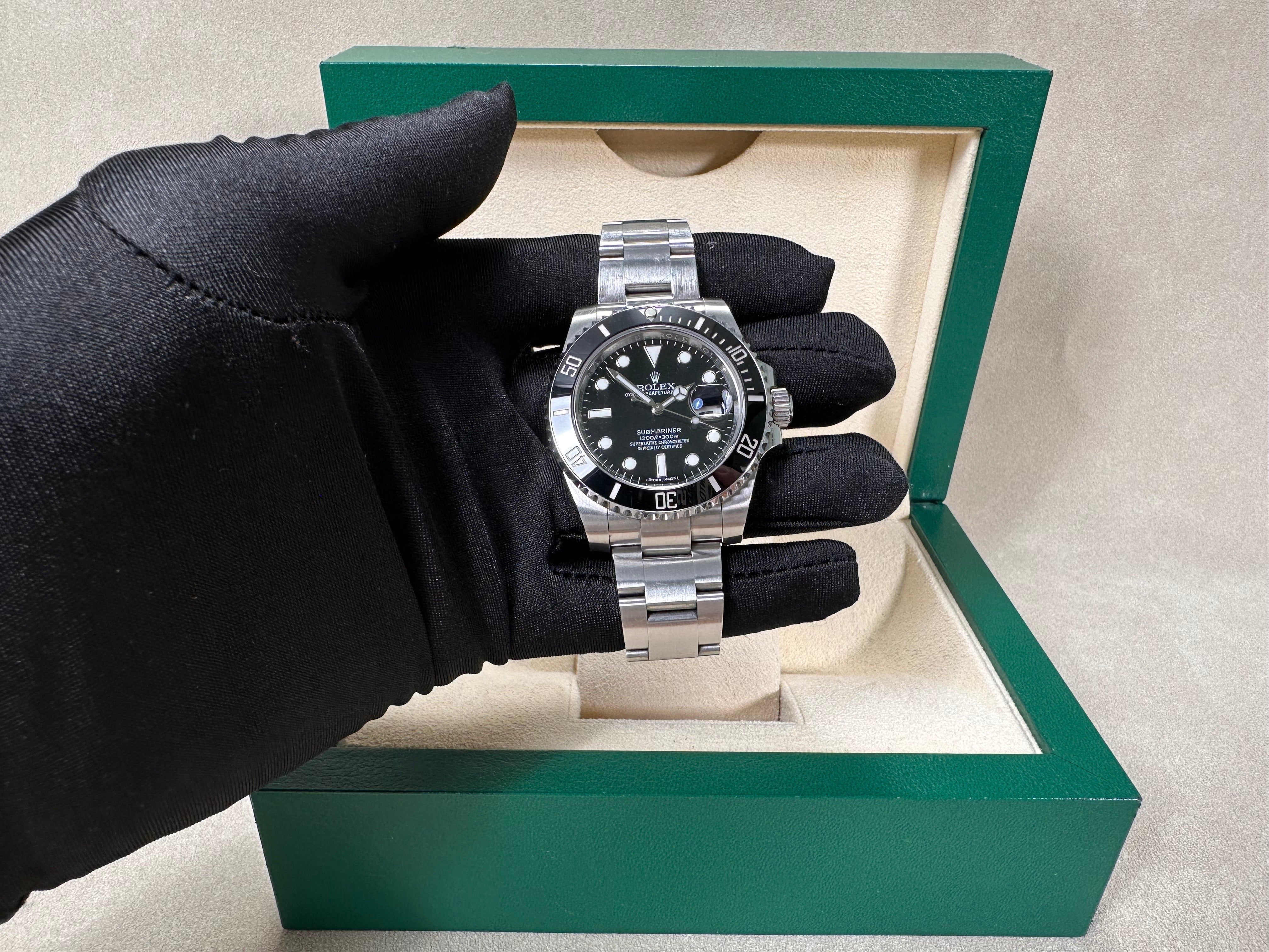 Rolex Submariner Date 116610ln Black
