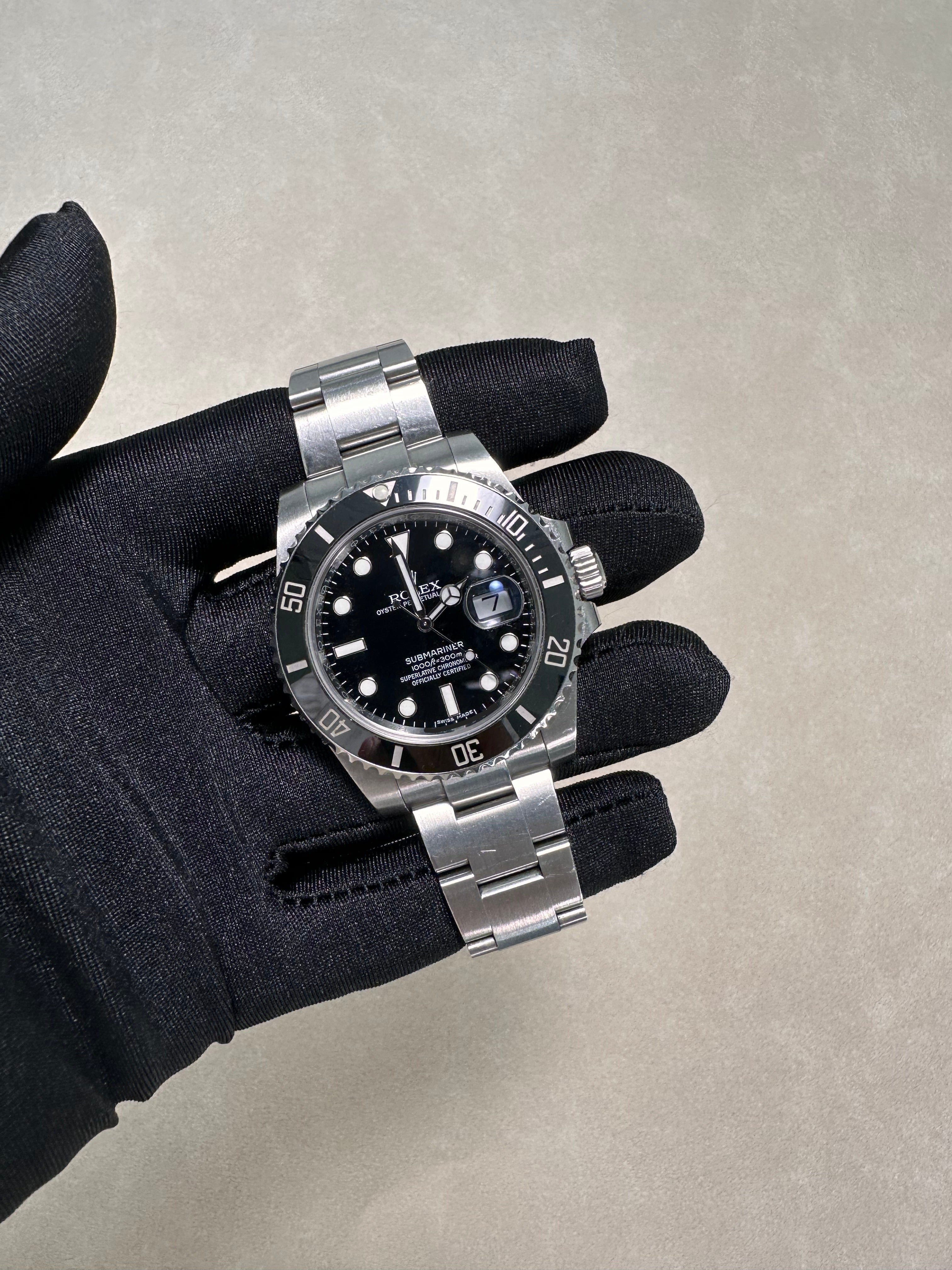 Rolex Submariner Date 116610ln Black