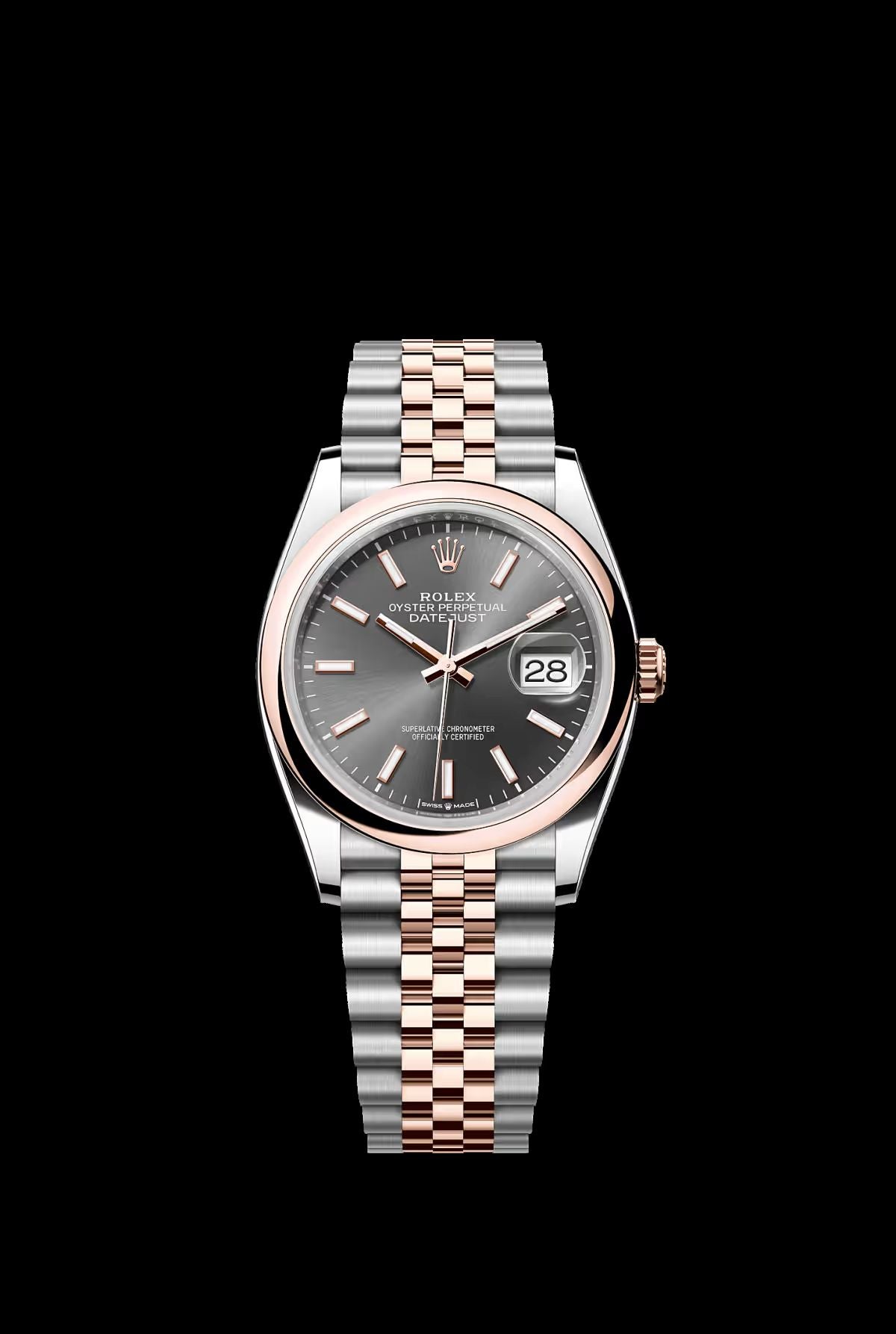 Rolex Datejust 36 126201 Grey Index Jubliee 2025