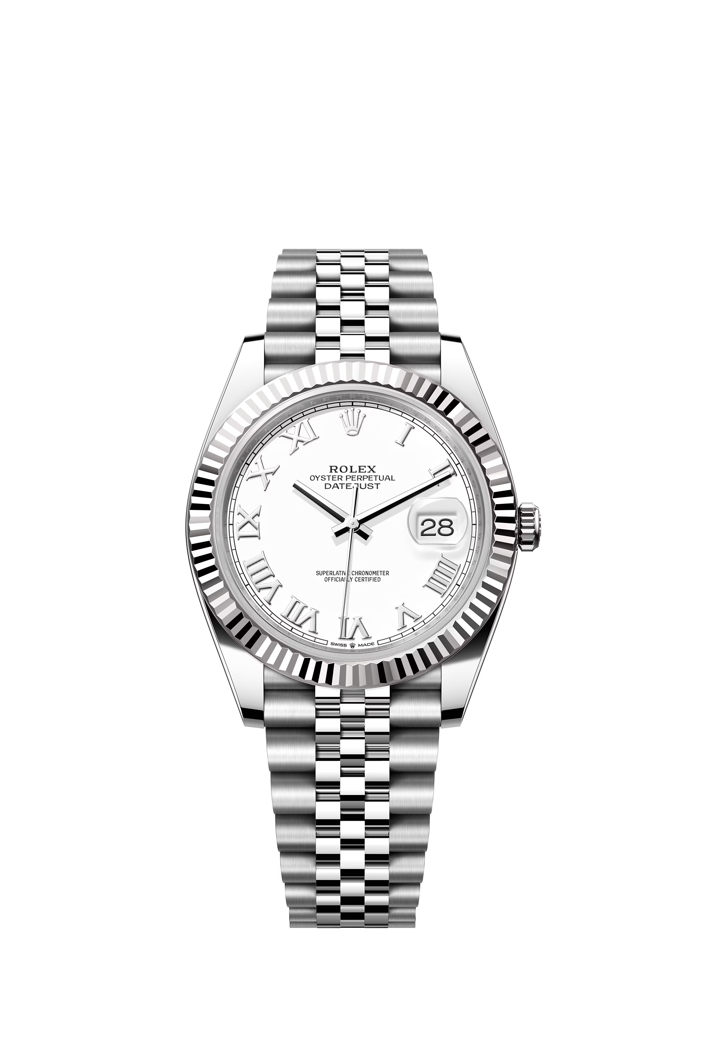 Rolex Datejust 41 126334 White Roman Jubilee 2026