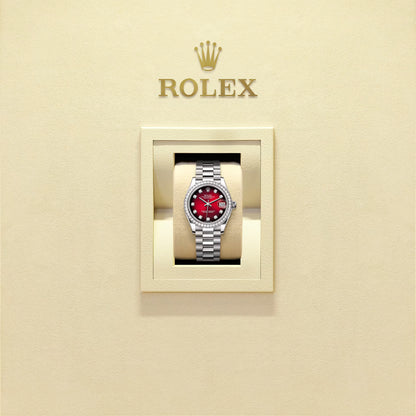 Rolex Datejust 31 278289RBR Red Ombre Set with Diamonds