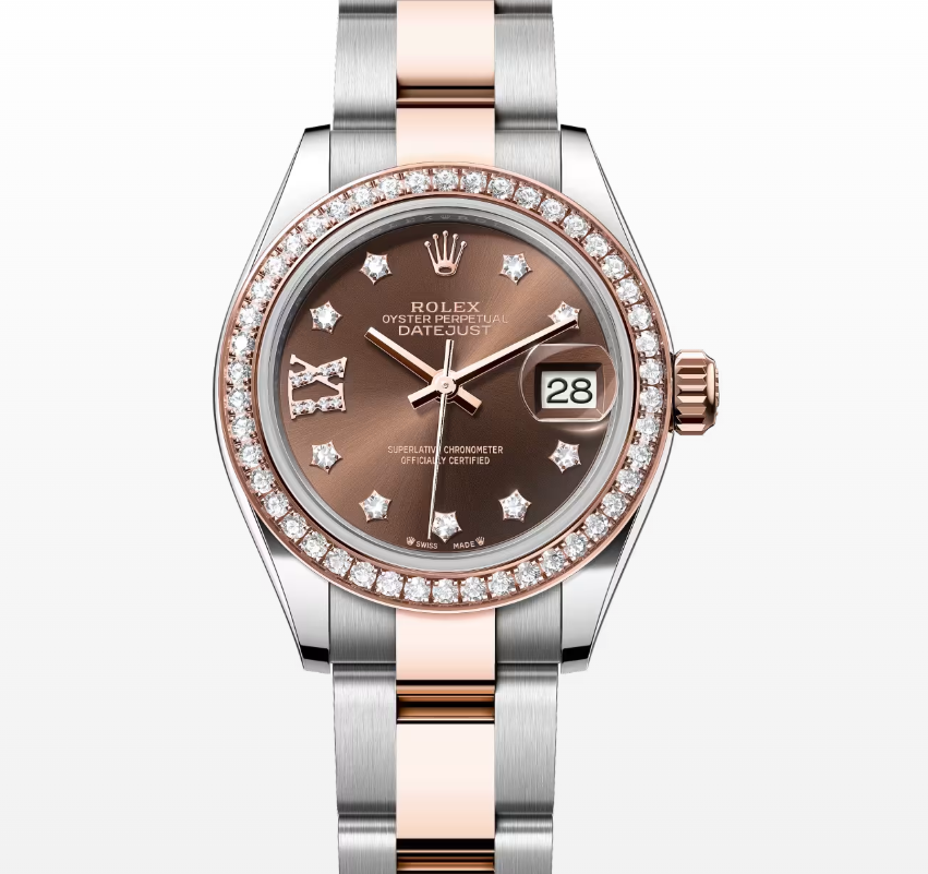 Rolex Lady-Datejust m279381RBR-0004 Chocolate Star Diamonds Oyster 2026