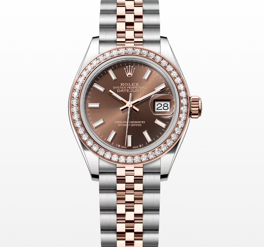 Rolex Lady-Datejust m279381RBR-0017 Chocolate Index Jubilee 2025