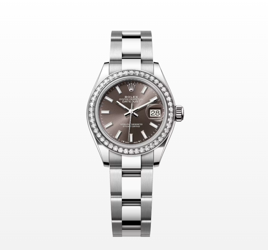 Rolex Lady-Datejust  m279384RBR-0014 grey index oys 2025