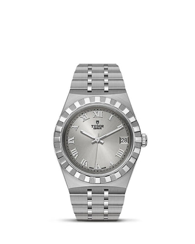 Tudor Royal Date 28400-0001 Silver Roman