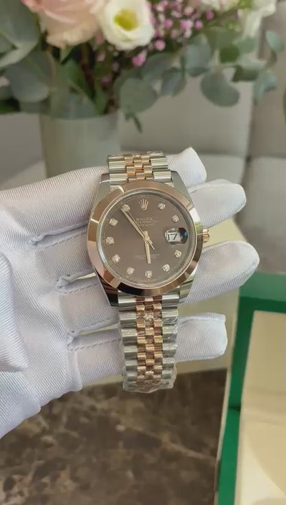 Rolex Datejust 41 126301G Choc Jubilee 2025