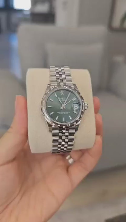 Rolex Datejust 31 278344RBR Grüner Index Jubiläum 2024