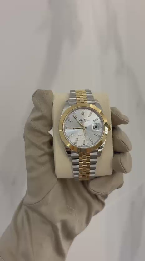 Rolex Datejust 41 126303 Silbernes Jubiläum 2025
