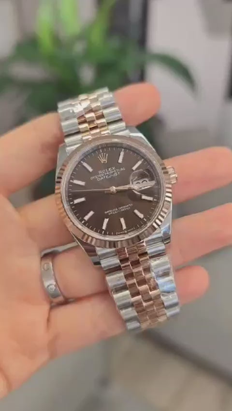 Rolex Datejust 36 126231 Choc Index Jubilee 2025