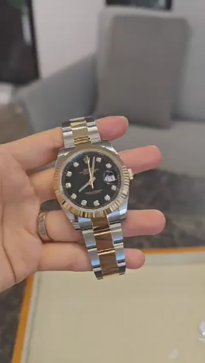 Rolex Datejust 41 126333G Schwarze Auster 2025