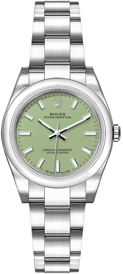 Rolex Oyster Perpetual 28 276200 Pistacho Green