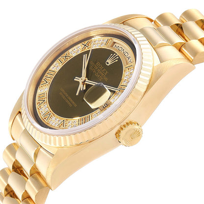 Rolex Day-Date 36 18238 Black Naked