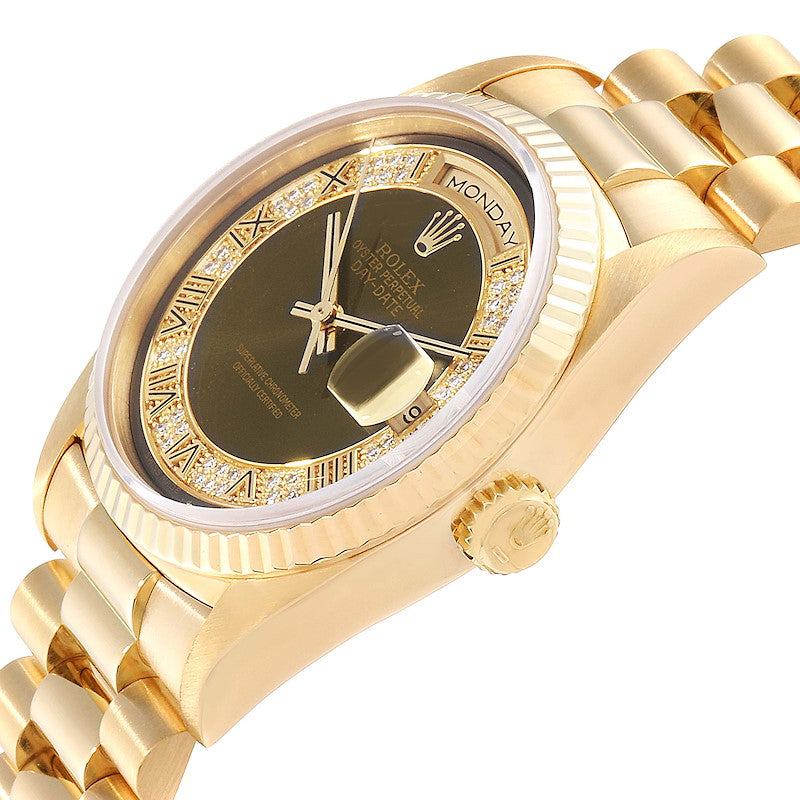 Rolex Day-Date 36 18238 Black Naked