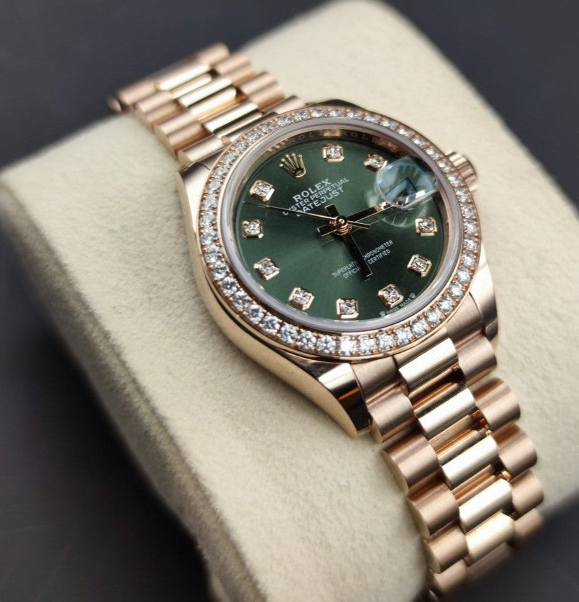 Rolex Lady-Datejust 279135RBR Green Oyster m279135rbr-0014 2026